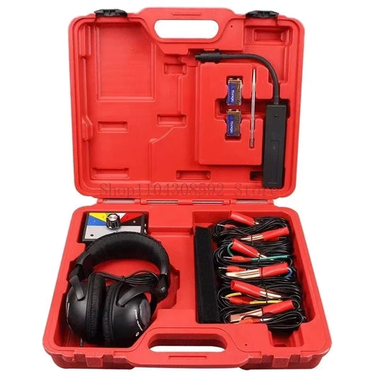 1 Set Combination Electronic Stethoscope Kit Auto Car Mechanic Noise Diagnostic Tool Six Channel Auto Mechanic Tools