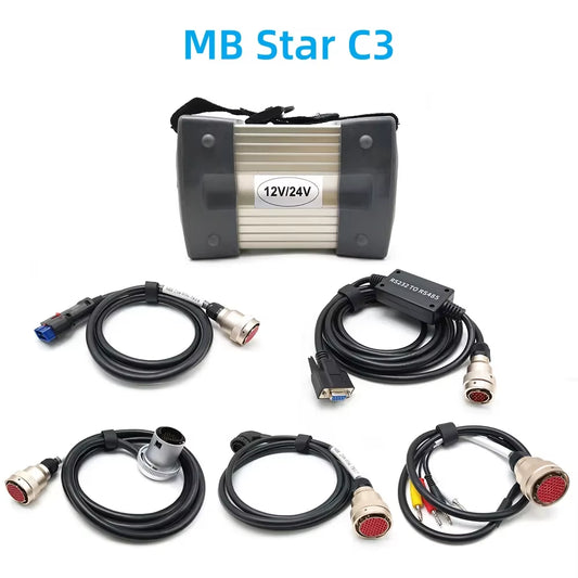 MB STAR C3 Multiplexer D630 Laptop Install Well Full Set Diagnostic MB C3 Pro DAS Ready to Work MB Car Truck Diagnostic Scanner